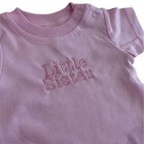 Baby Girls Little Sister T-Shirt