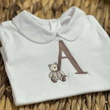 LITTLE BROWN BEAR Unisex Initial Vest