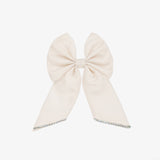 PERFECT LITTLE THING Girls Ivory Bow Hair Clip