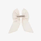 PERFECT LITTLE THING Girls Ivory Bow Hair Clip