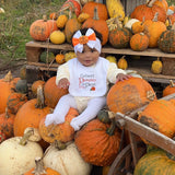 Perfect Little Thing Halloween Pumpkin Patch Bib