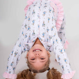 Girls Peter Rabbit Print Cotton Pjs-March Delivery