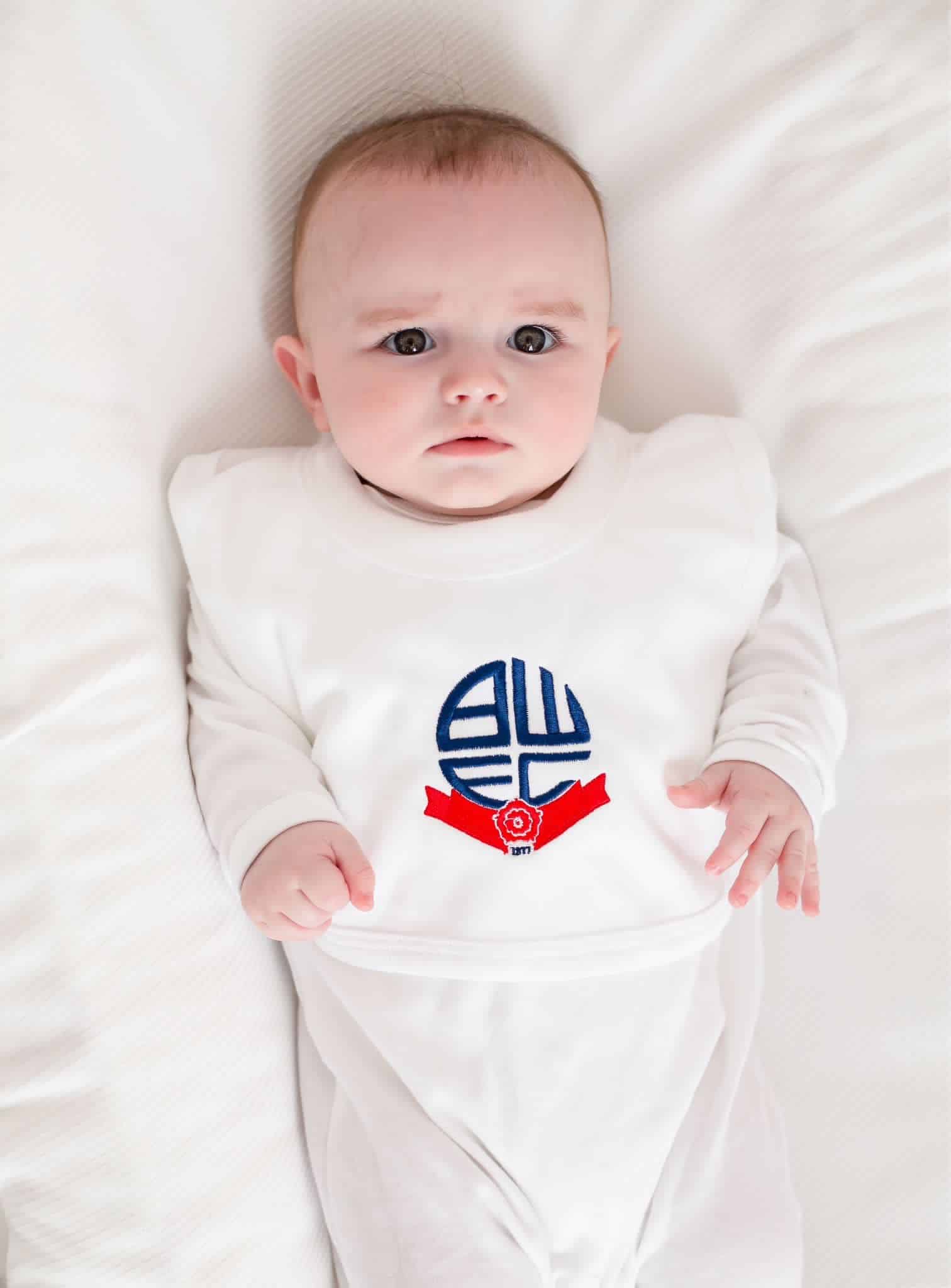 Baby Boy's Bolton Wanderers Football Baby Set – Perfect Little Thing