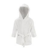 Unisex Personalised Dressing Gown - White