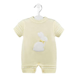 Dandelion Unisex Bunny Romper - Lemon