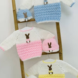 Pre-Order Baby Easter Handmade Knitted Jumper - Lemon