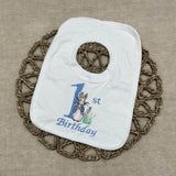 Peter Rabbit Boys Peter Rabbit 1st Birthday Bib