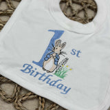 Peter Rabbit Boys Peter Rabbit 1st Birthday Bib