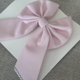 PERFECT LITTLE THING Girls Pink Bow Hair Clip