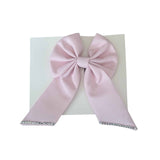 PERFECT LITTLE THING Girls Pink Bow Hair Clip