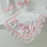 Perfect Little Thing Baby Girls Personalised Frill Bib