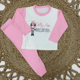 Perfect Little Thing I Believe Christmas Pyjamas - Pink