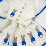 Peter Rabbit Handmade Cardigan and Blanket Set