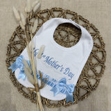 Boys Mothers Day Bib - Blue