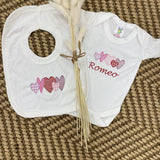 Perfect Little Thing Personalised Baby Heart Vest