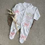 Baby Girls Hand Picked Sleepsuit Set