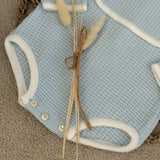 Boys Blue Spanish Knit Romper