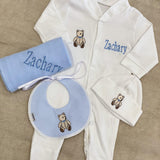 Perfect Little Thing Boy Bear Gift Set - Blue