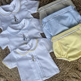 Boys Peter Rabbit Shirt and Bloomers - Lemon