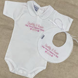 Perfect Little Thing Fathers Day Vest And Bib Set