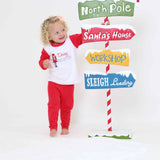 Perfect Little Thing I Believe Christmas Pyjamas - Red