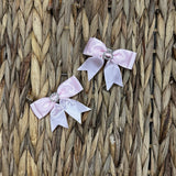 Perfect Little Thing Baby Girls Diamond Bow Clips - Pink