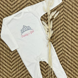 Baby Daddy's Girl Crown Baby Grow