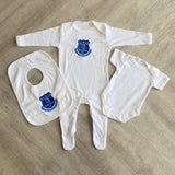 Baby Boy's Everton Football Baby Set