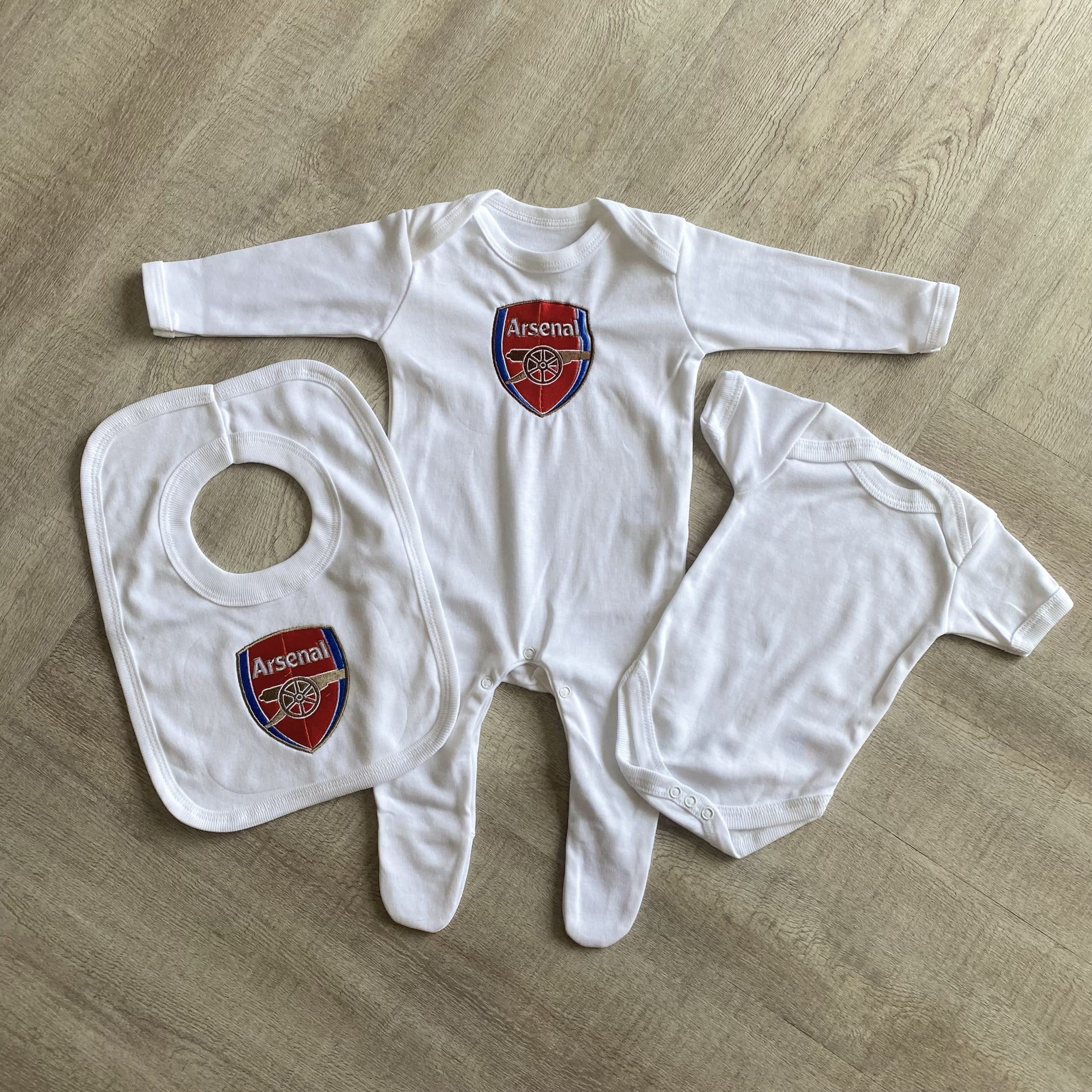 Baby Boy's Arsenal Football Baby Set – Perfect Little Thing