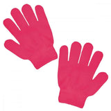 Perfect Little Thing Girls Knitted Gloves - Hot Pink