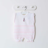 Flopsy Bunny Girls Pointelle Romper