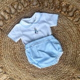 Boys Peter Rabbit Shirt and Bloomers - Blue