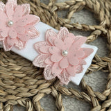 Baby Girls Pink Flower Headband