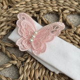 Baby Girls Pink 3D Butterfly Headband