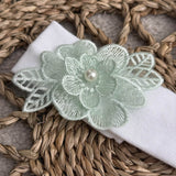 Baby Girls Mint Green 3D Flower Headband