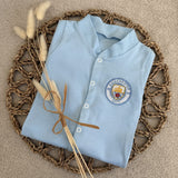 Boys Manchester City Blue Baby Grow