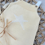 Unisex Lemon Star Romper 3 Months