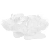 Caramelo Kids Girls Ballerina Ankle Socks - White