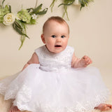 CHRISTENING Sevva Khloe Christening Dress - White