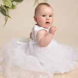 CHRISTENING Sevva Khloe Christening Dress - White