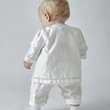 CHRISTENING Sevva Peter Christening Romper - White