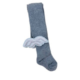 Meia Pata Girls Angel Wings Tights - Grey