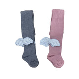 Meia Pata Girls Angel Wings Tights - Pink