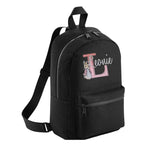 Perfect Little Thing Personalised Kids Black Mini Backpack