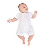 Dandelion Baby Cable Knitted Romper - White