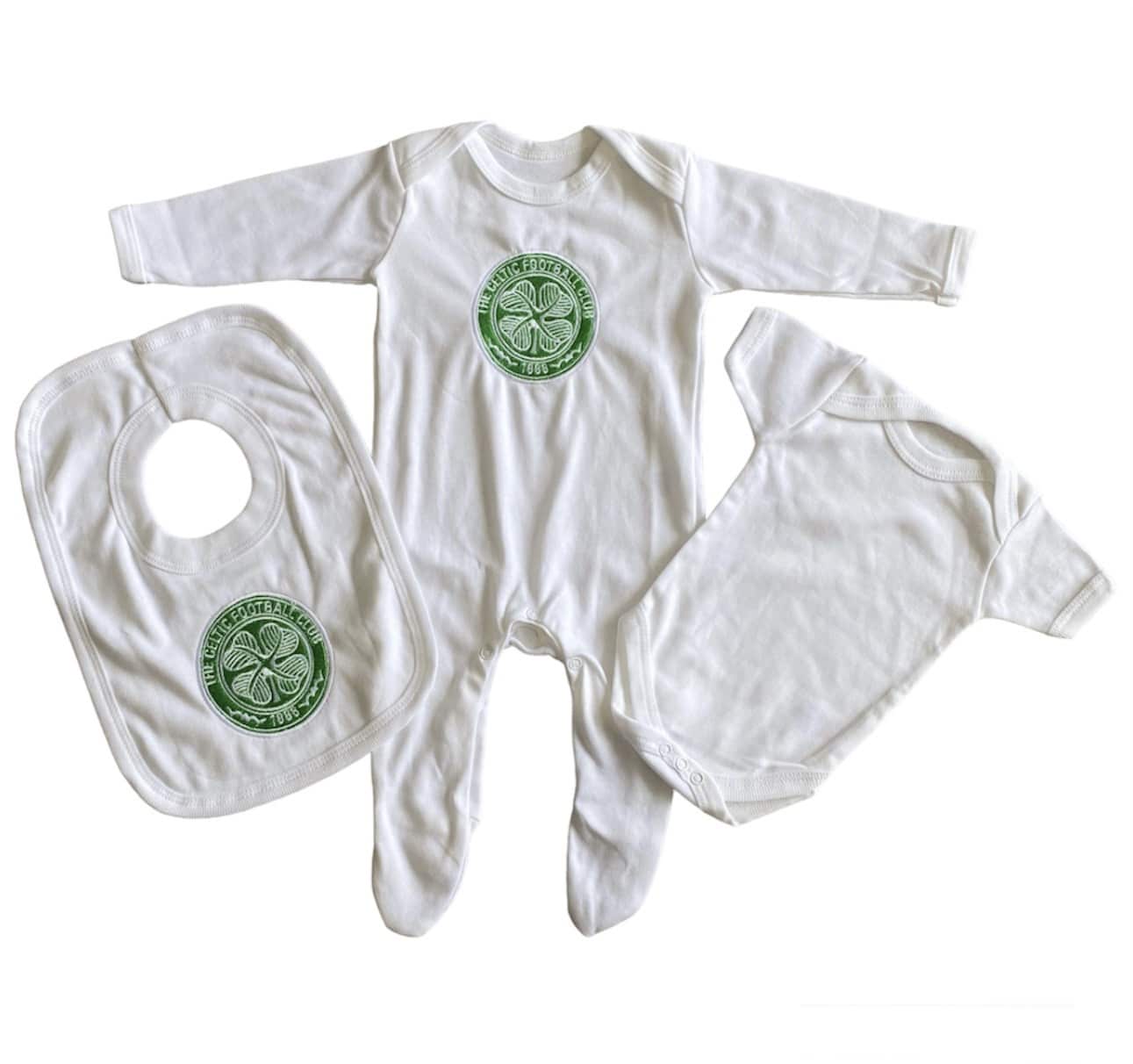 Baby Boy's Celtic Football Baby Set