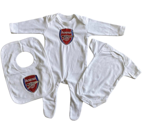 Baby Boy's Arsenal Football Baby Set – Perfect Little Thing