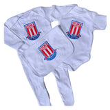 Baby Boy's Stoke City Football Baby Set