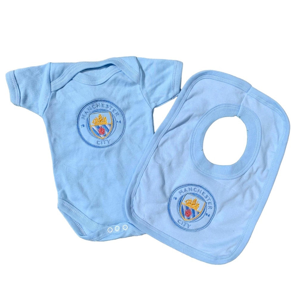 Baby Boy's Manchester City Football Baby Set