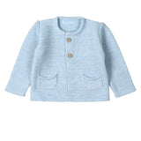 Mac Ilusion Knitted Cardigan - Blue